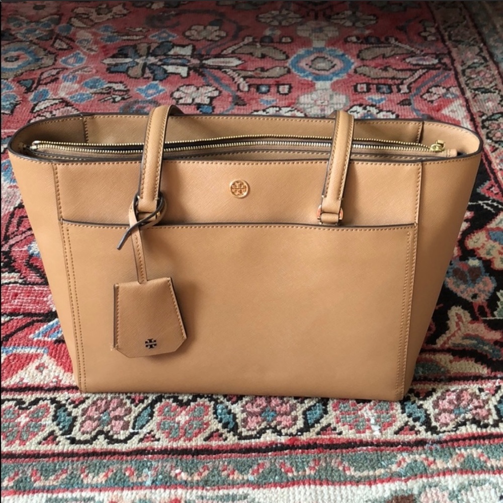 Tory Burch Camel Tote